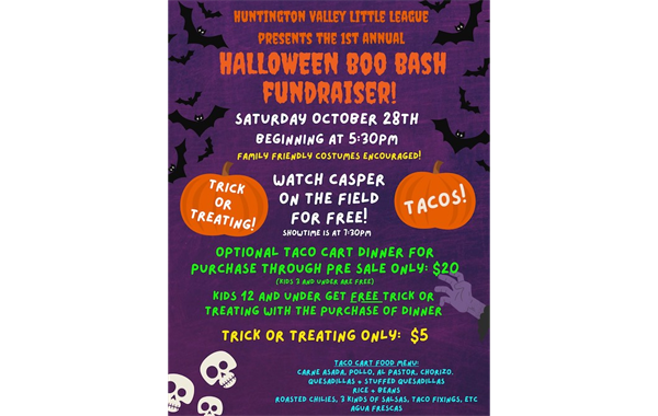 Join the fun at HVLL's Boo Bash! 