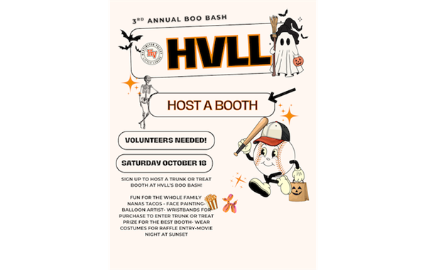 Boo Bash - Host a Booth!