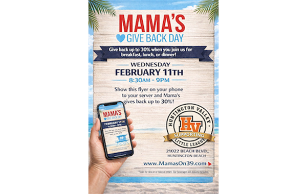 Dine Out at Mama's 2/11