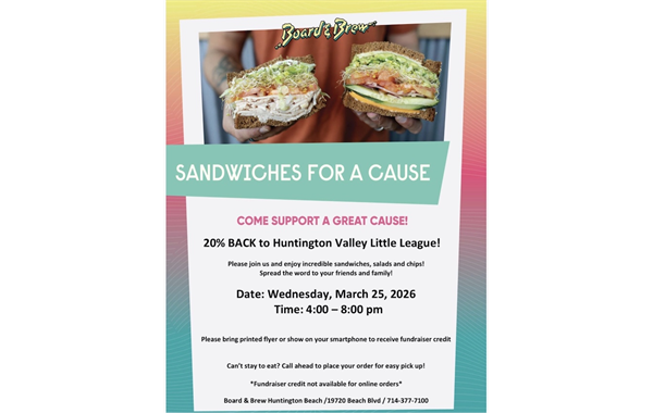 Board & Brew Fundraiser 3/25